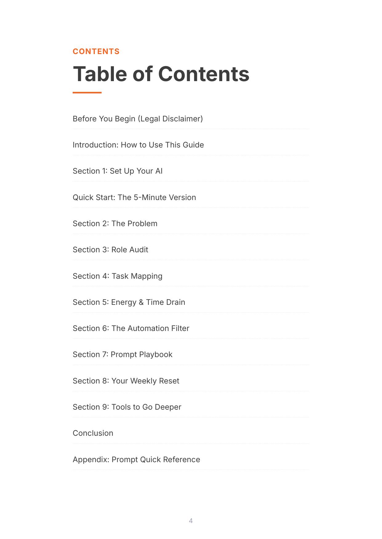 Guide page 4 - The Problem